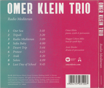 Omer Klein Trio - Radio Mediteran (2019)