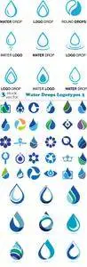 Vectors - Water Drops Logotypes 3