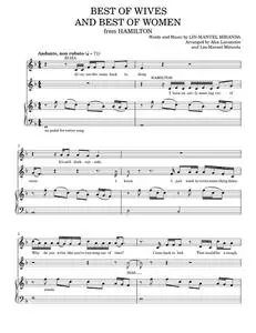 Best of Wives and Best of Women - Lin-Manuel Miranda (Piano Vocal)