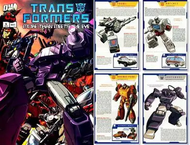 Transformers More Than Meet The Eye GUIDEBOOKS 8 issues