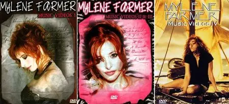 Mylene Farmer - MUSIC VIDEOS I, II-III, IV (3xDVD-5)