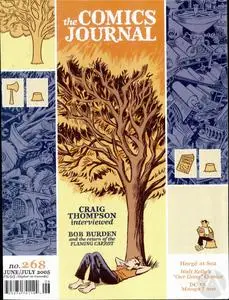 Comics Journal 268 2005-06 Craig Thompson, Bob Burden W