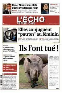 L'écho Républicain du Mercredi 8 Mars 2017