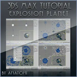 3ds Max Tutorial - Explosion Planet