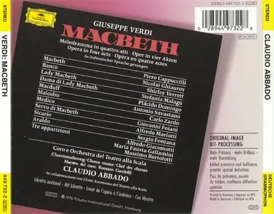 Verdi - Macbeth - Verrett - Cappuccilli - Abbado ( CD 1997 )