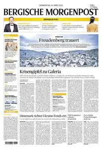 Bergische Morgenpost – 16. März 2023