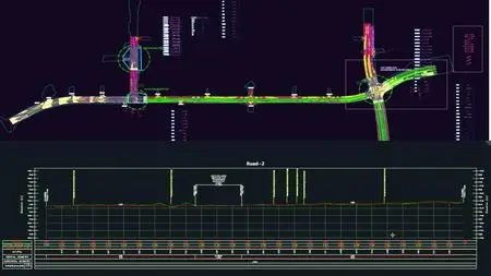 AutoCAD Civil 3D 6km Complete Road & Junction Desgin Project