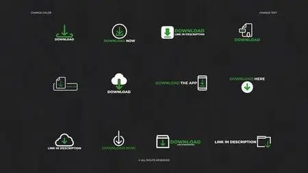Buttons Download | After Effects 50814681