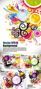 Disco Party Posters Vector
