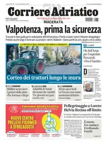 Corriere Adriatico Macerata - 16 Febbraio 2024