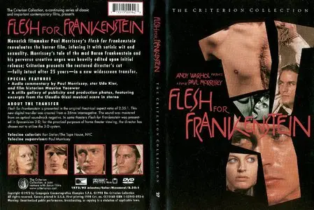 Flesh for Frankenstein (The Criterion Collection - #27) [DVD5] [1998]