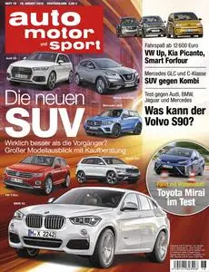 Auto Motor und Sport – 18. August 2016