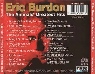Eric Burdon - The Animals' Greatest Hits (2003)