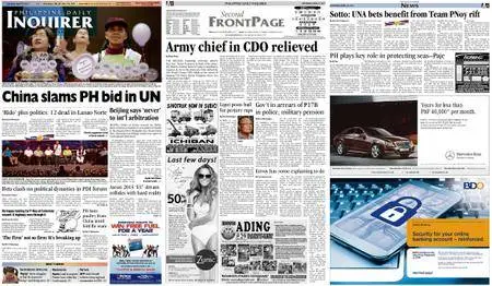 Philippine Daily Inquirer – April 27, 2013