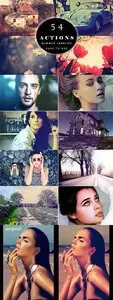 CreativeMarket Pleasant scent - 54 PS Actions