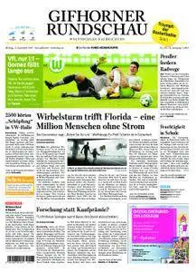 Gifhorner Rundschau - Wolfsburger Nachrichten - 11. September 2017