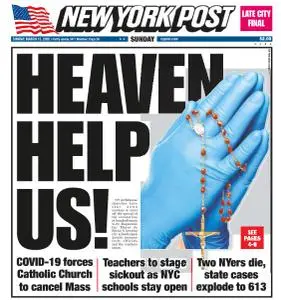 New York Post - March 15, 2020