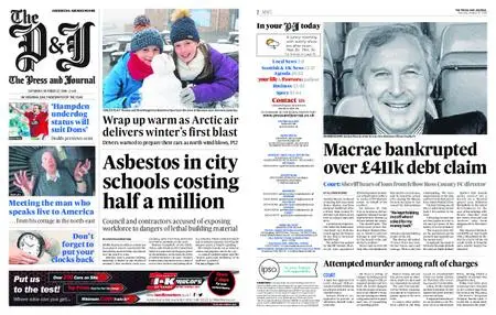 The Press and Journal Aberdeen – October 27, 2018