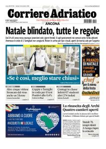 Corriere Adriatico - 19 Dicembre 2020