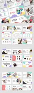 Craft Store Powerpoint, Keynote and Google Slides Presentation Template