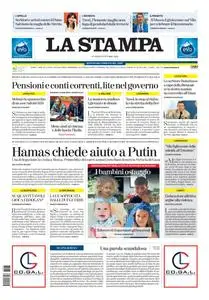 La Stampa Milano - 27 Ottobre 2023