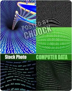 Stock Photo: Computer data