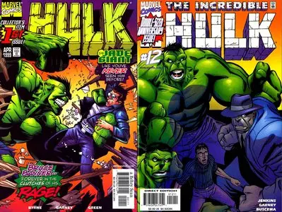 Hulk Vol.1 #0.5-11 + The Incredible Hulk Vol.2 #12-112 + Incredible Hercules 113-141 + Annual #1999-2001 (1999-2010) Complete