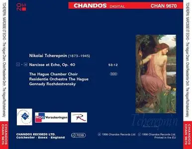 Gennady Rozhdestvensky, Residentie Orchestra The Hague - Nikolai Tcherepnin: Narcisse et Echo (1998)