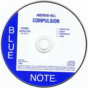 Andrew Hill - Compulsion (1965) {Blue Note Japan SHM-CD UCCQ-5118 rel 2015} (24-192 remaster)