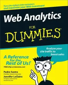Pedro Sostre, Web Analytics For Dummies (Repost) 