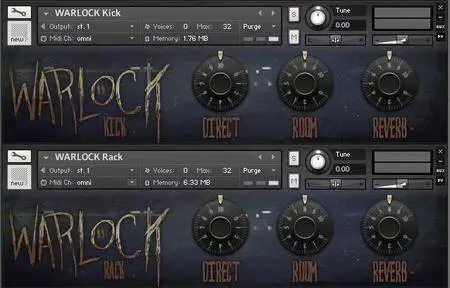 Cory Brunnemann Warlock Drum Kit KONTAKT