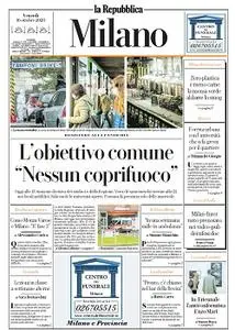 la Repubblica Milano - 16 Ottobre 2020