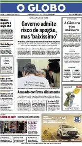 Jornal O Globo - 14 de fevereiro de 2014 - Sexta