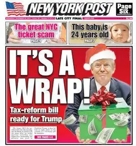 New York Post - December 20, 2017