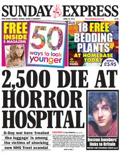Daily Express - Sunday Express, 21 April 2013