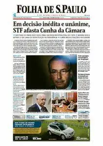 Folha de São Paulo - 6 de maio de 2016 - Sexta