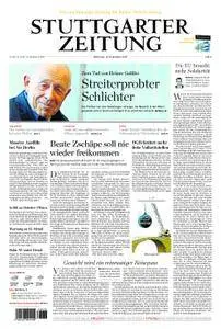 Stuttgarter Zeitung Stadtausgabe (Lokalteil Stuttgart Innenstadt) - 13. September 2017
