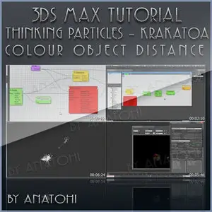 3ds Max Tutorial: Thinking Particles & Krakatoa - Colour Object Distance