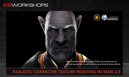 CGWorkshops - Realistic Character Texture Painting in Mari 2.0 (COMPLETE)