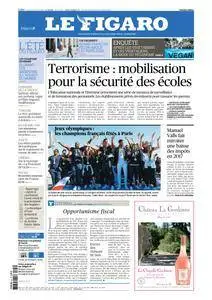 Le Figaro du Mercredi 24 Août 2016