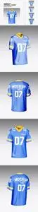 American Football Jersey Mockup