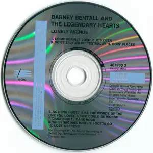 Barney Bentall And The Legendary Hearts - Lonely Avenue (1990)