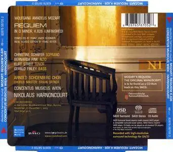 Nikolaus Harnoncourt, Concientus Musicus Wien, Arnold Schoenberg Chor - Mozart: Requiem in D minor, K.626 (2004) Re-Up