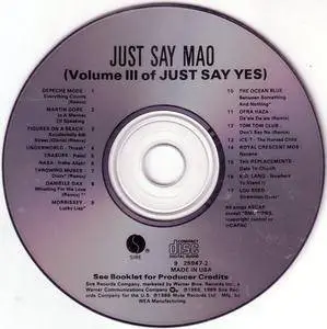 VA - Just Say Mao (Volume III Of Just Say Yes) (1989) {Sire} **[RE-UP]**