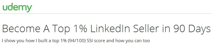 Become A Top 1% LinkedIn Seller in 90 Days