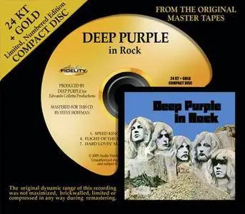 Deep Purple - 2 Studio Albums (1970-1971) [Audio Fidelity, 24 KT + Gold CD, 2009-2010]