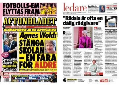 Aftonbladet – 18 mars 2020