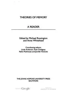 Theories of Memory: A Reader