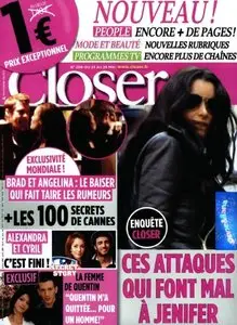Closer n°206 du 23 au 29 Mai 2009