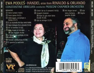 Ewa Podles, Constantine Orbelian, Moscow Chamber Orchestra - Handel Arias from Rinaldo & Orlando (2000)